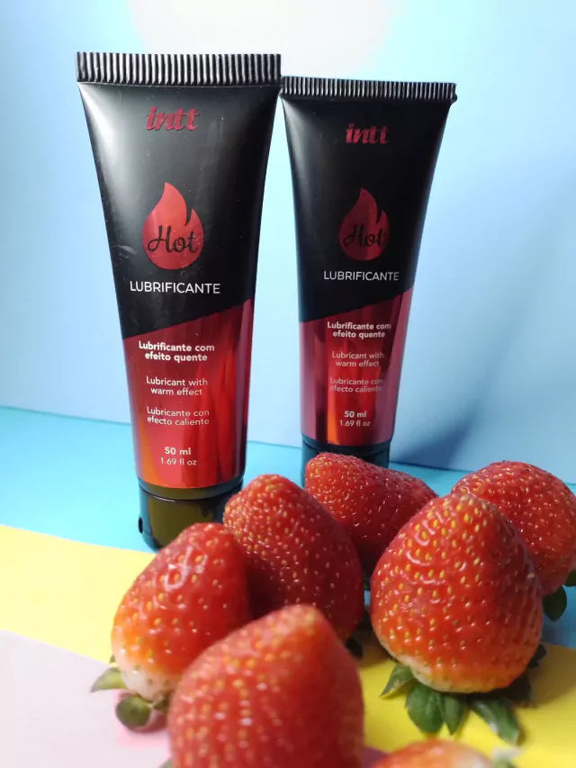 Lubricante Intt Calor sabor Fresa