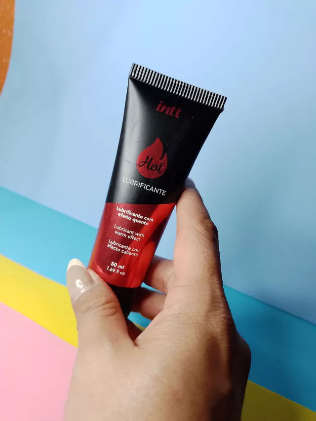 Lubricante Intt Calor sabor Fresa