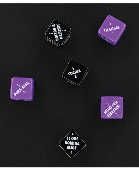 Dados Juego Previo Sexy 6 EDICION FETICHISTA