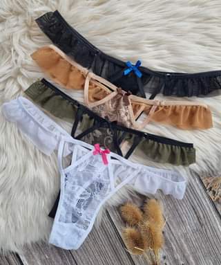 Tanga con Volados y Diseño