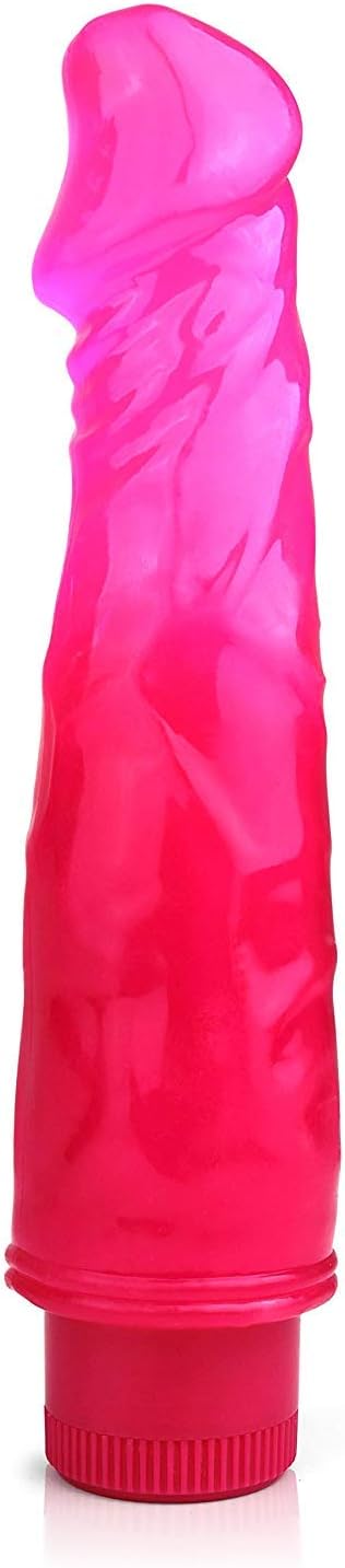 Vibrador 8" VIBRATING JELLY DONG Top Cat