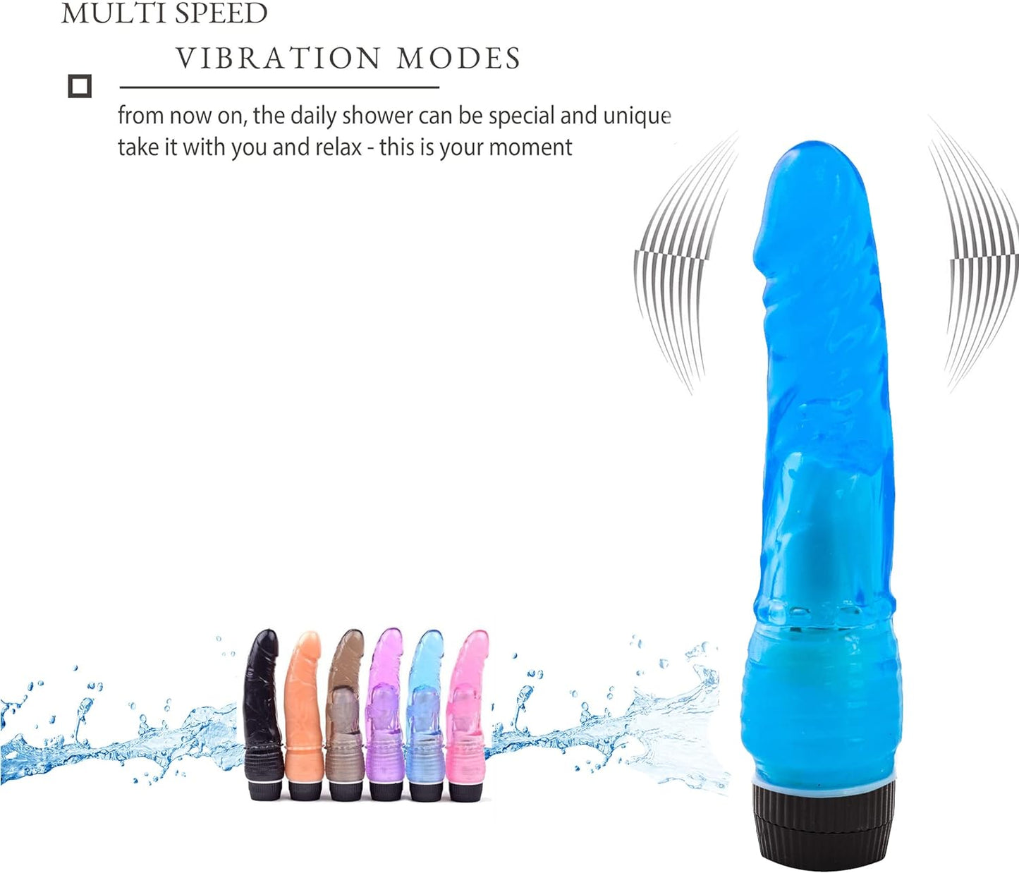 Dildo Vibrador Massive 16cm