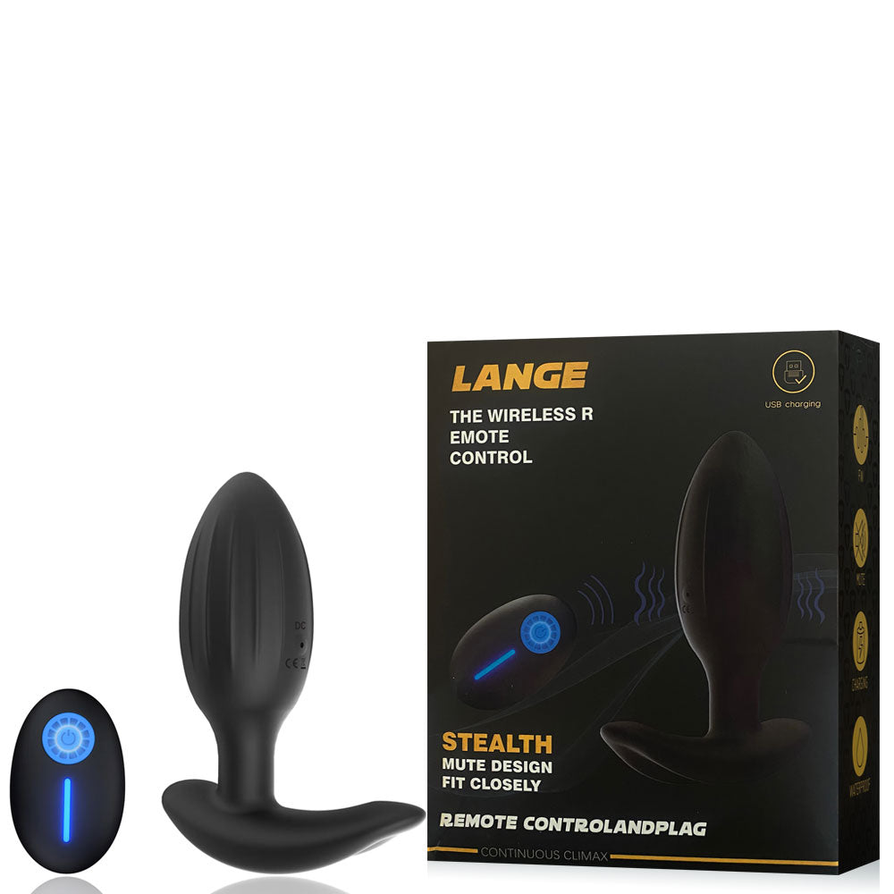 Plug Anal Vibrador Recargable