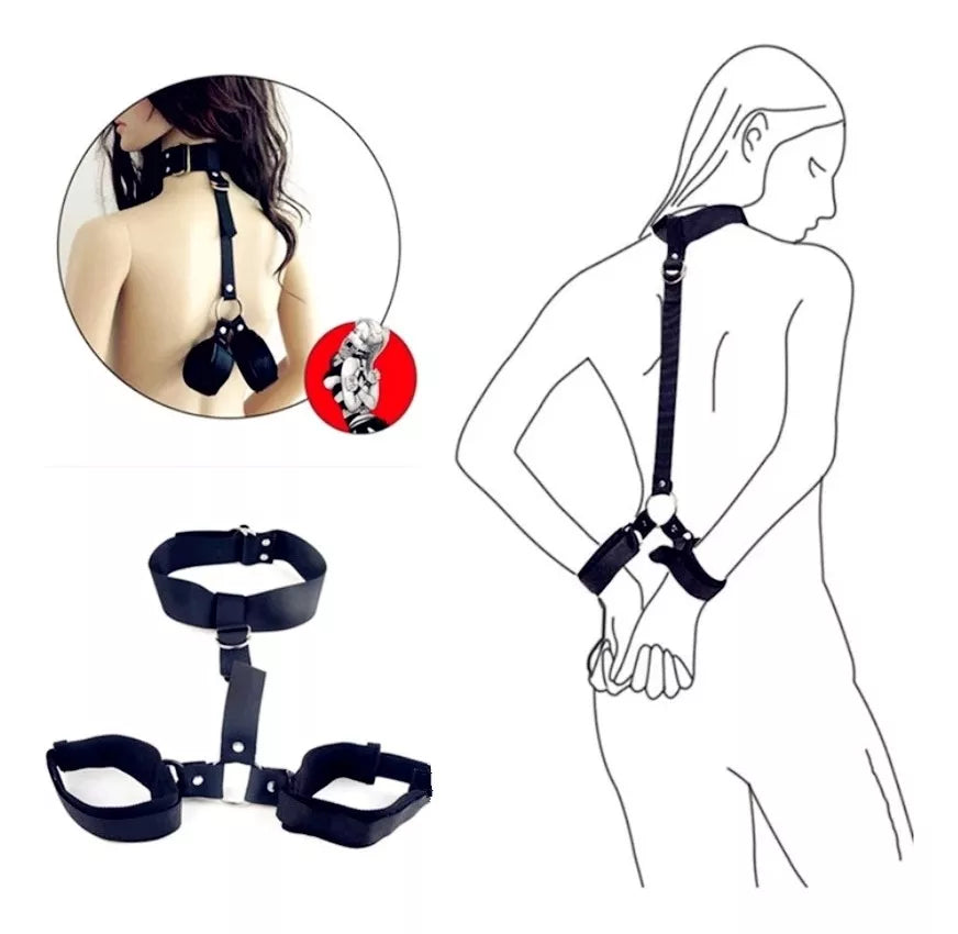 Collar con Esposas Inmovilizador