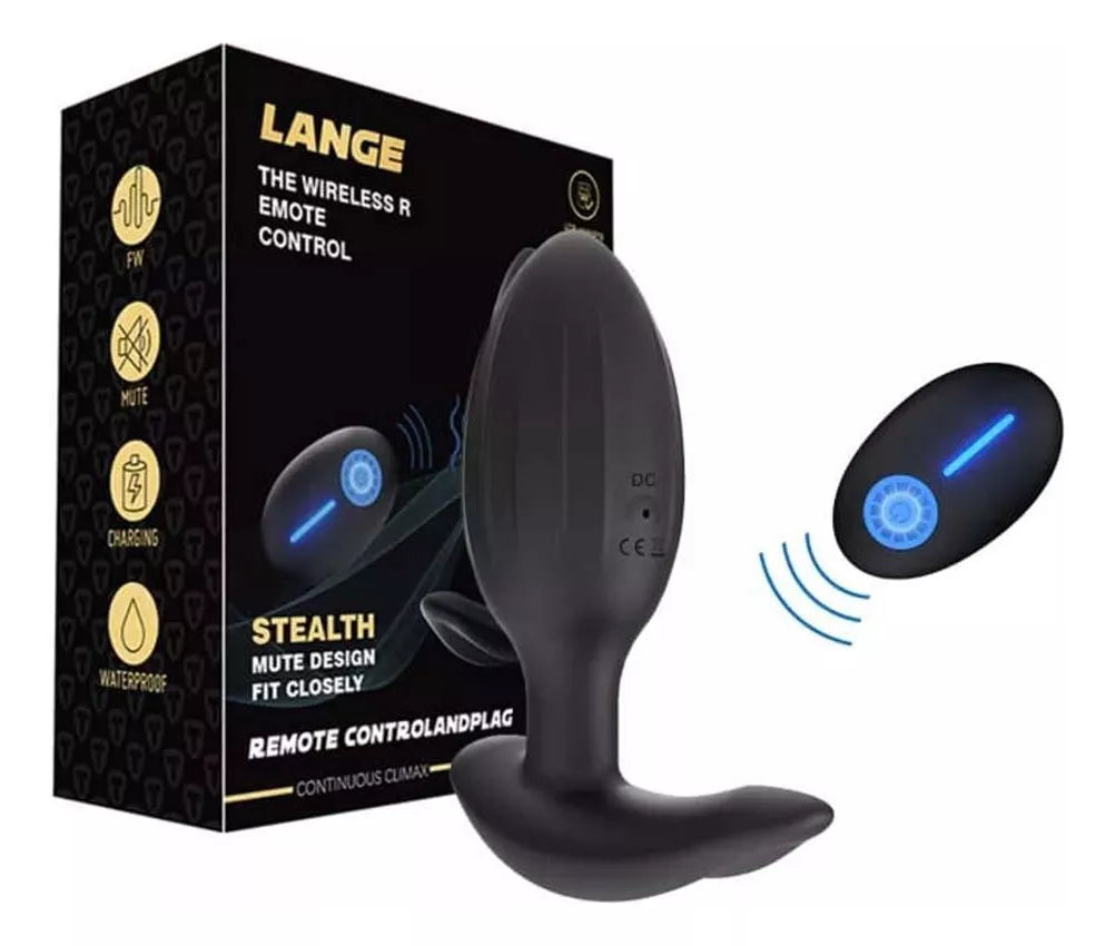 Plug Anal Vibrador Recargable