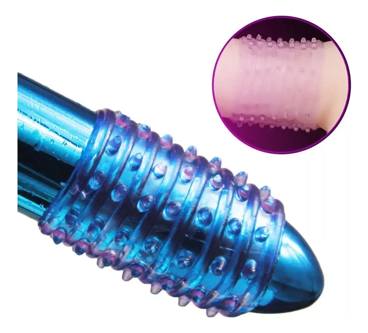 Anillo - Funda 2 en 1 para el Pene o Dedo