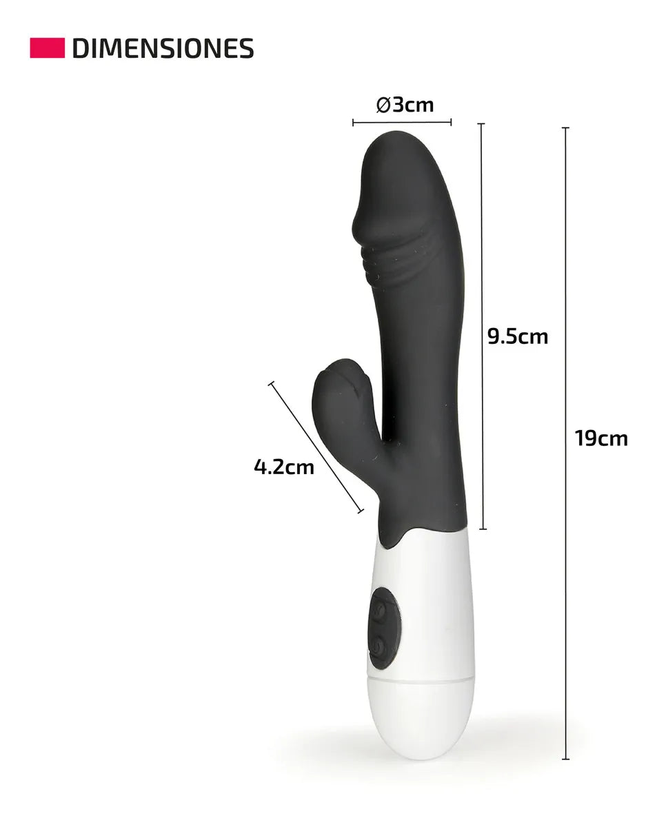 Vibrador Dual Recargable