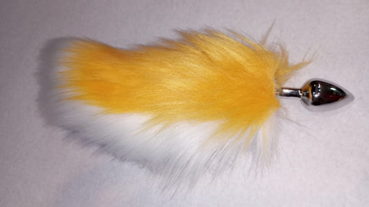 Plug Anal con Cola de Zorro Mediano