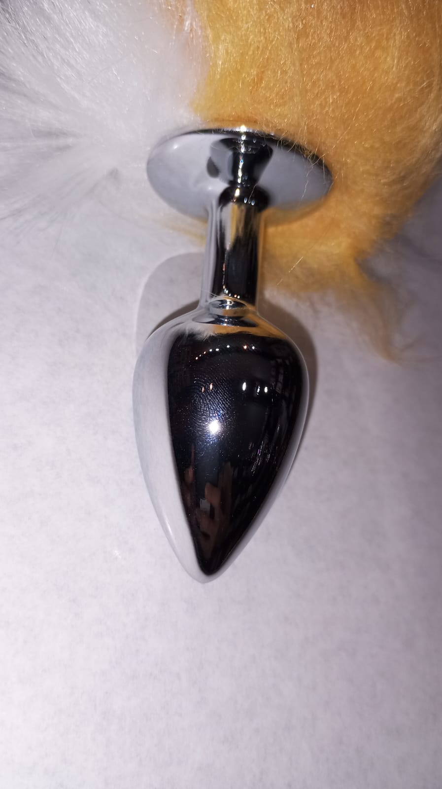 Plug Anal con Cola de Zorro Mediano