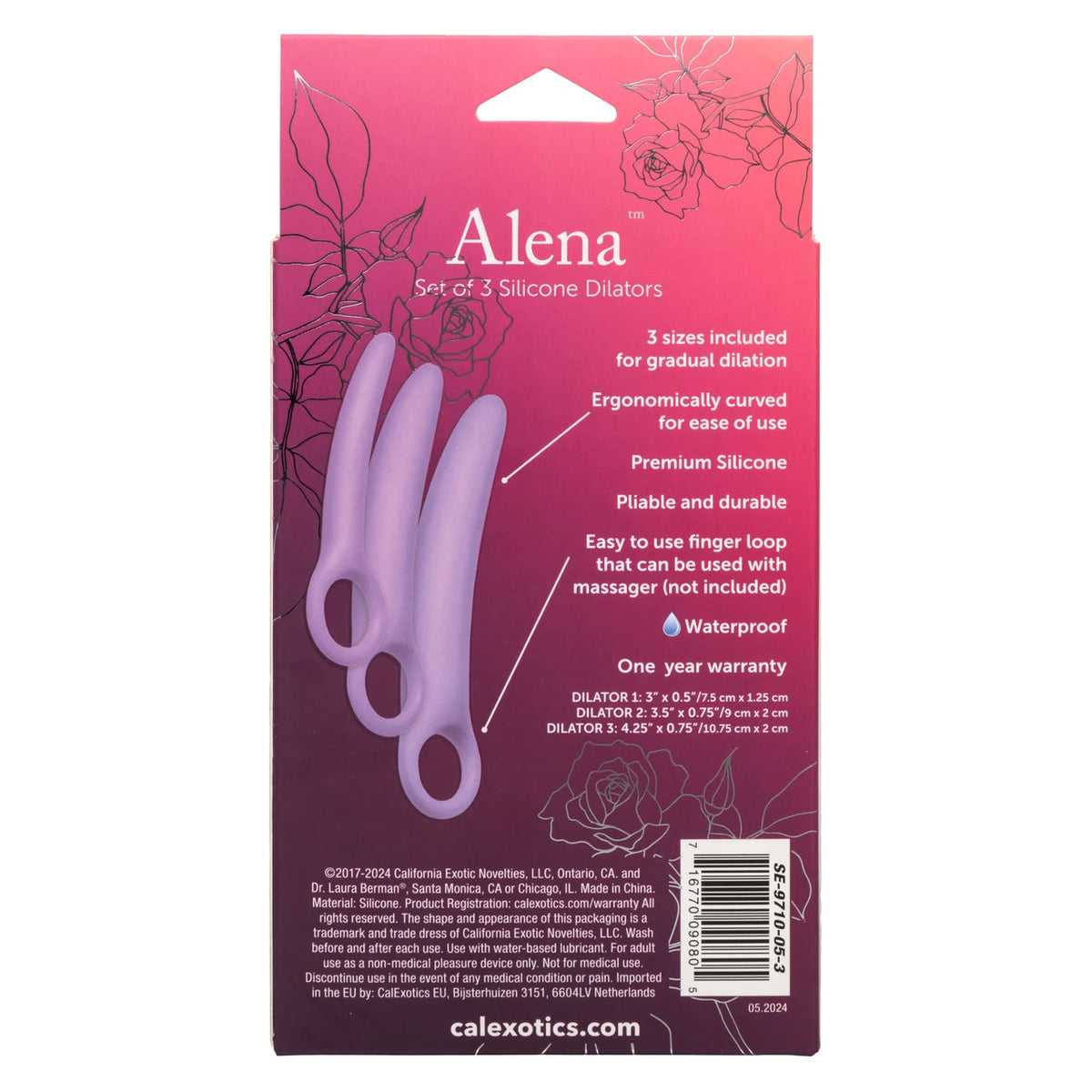 Kit dilatadores vaginales Dr. Laura Berman Alena - CalExotics