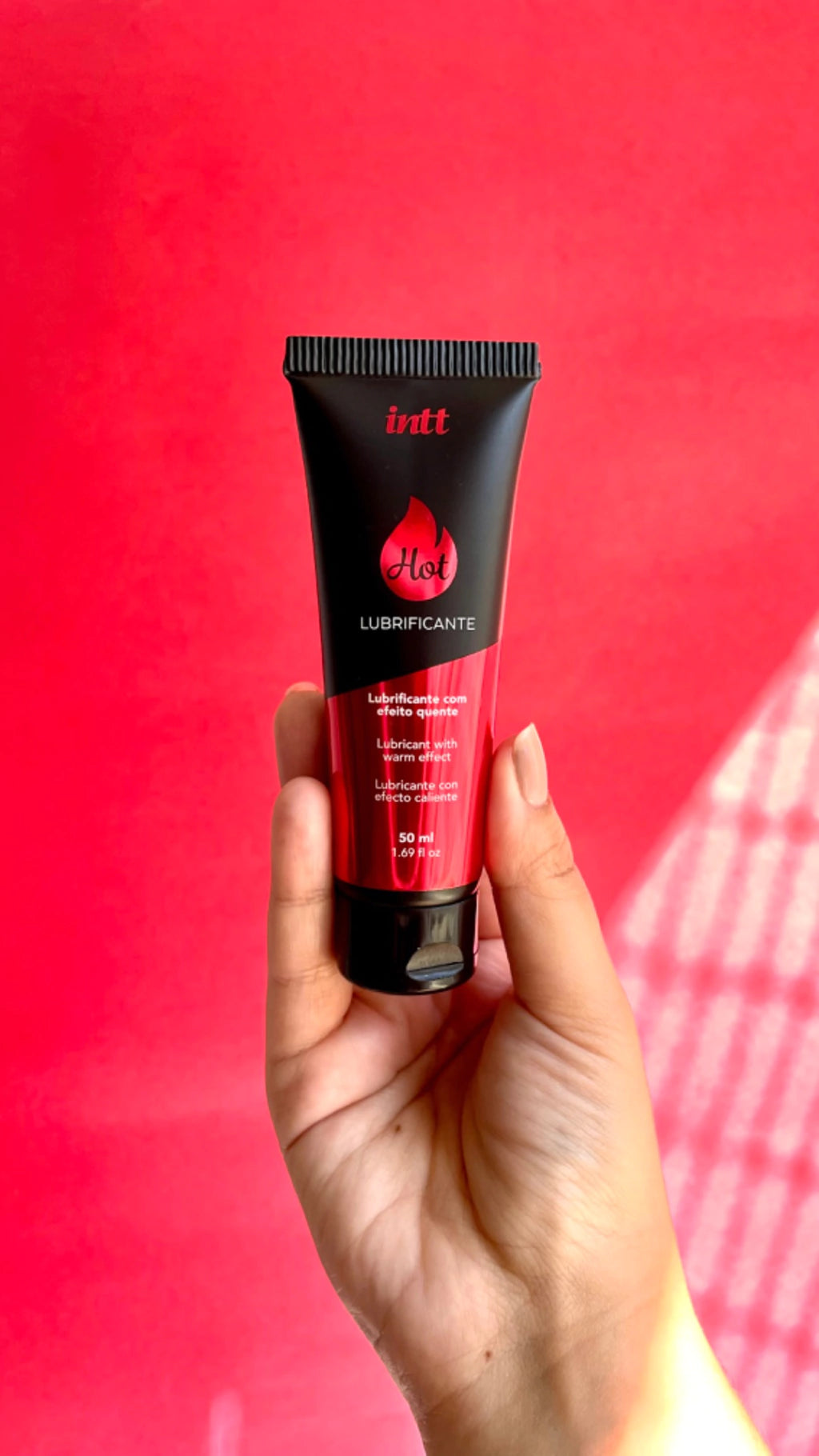 Lubricante Intt Calor sabor Fresa