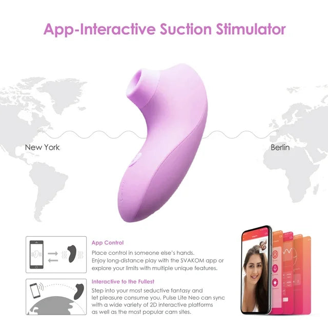 Succionador de Clitoris Svakom