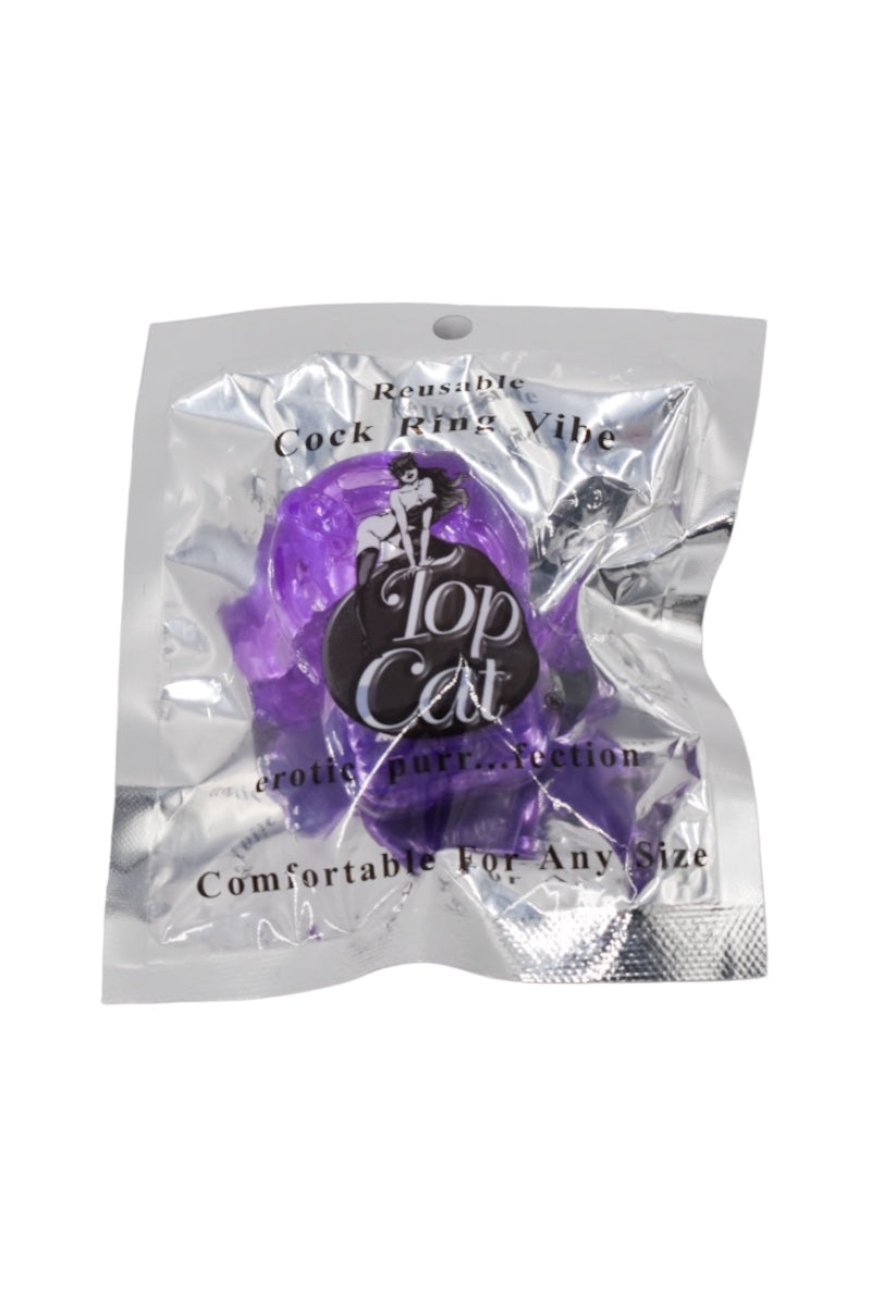 Anillo Vibrador Reusable TOP CAT