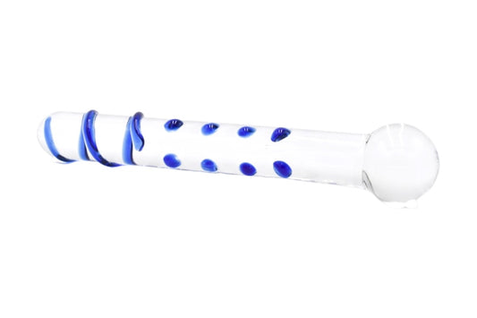 Dildo Vidrio Glass Gem Opal