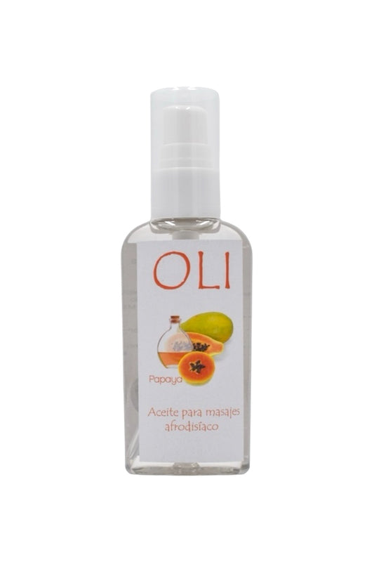 OLI Aceite para masajes afrodisíaco PAPAYA