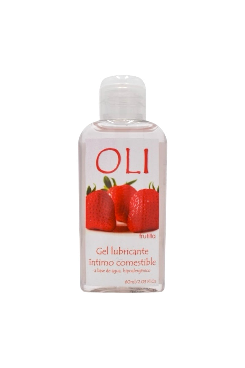 OLI Gel Lubricante Intimo Comestible Frutilla 60ml