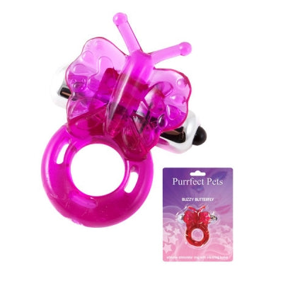 Anillo vibrador Purrrfect Pets Buzzy Butterfly