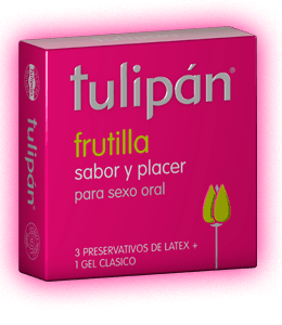 Preservativos Tulipán Frutilla