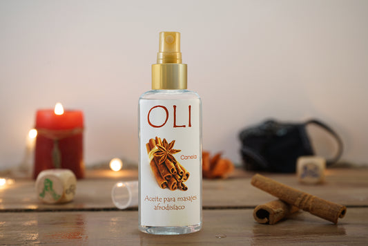 OLI Aceite para masajes afrodisíaco CANELA