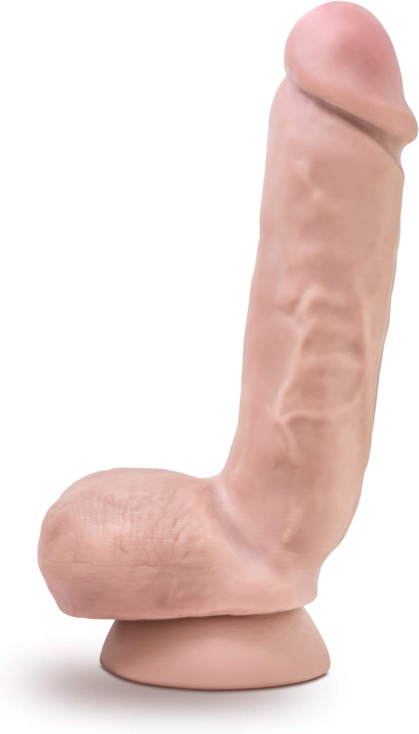 Dildo X5 Hard On Piel con Ventosa y Testículos de 8.75"