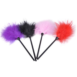 Pluma para juego sensual