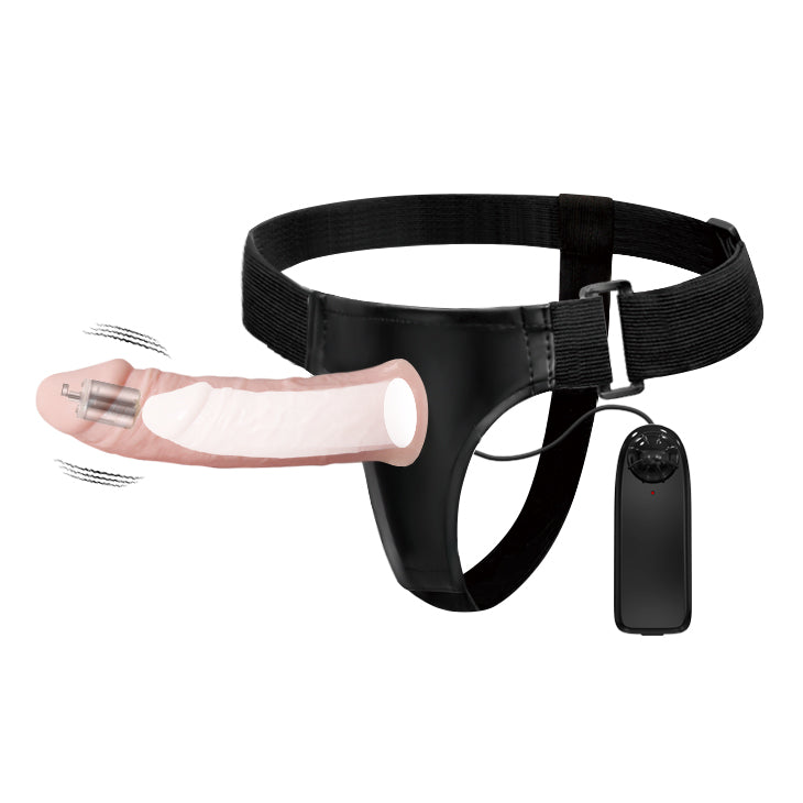 Protesis Peneana con Vibrador Ultra Strap On 15.5 cm