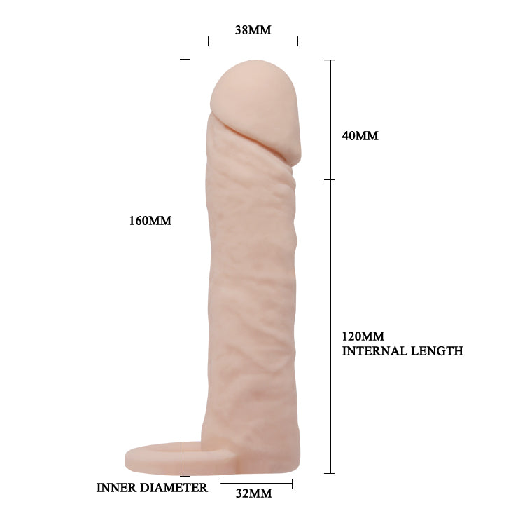 Funda para Pene Real Feel - Pretty Love Medium
