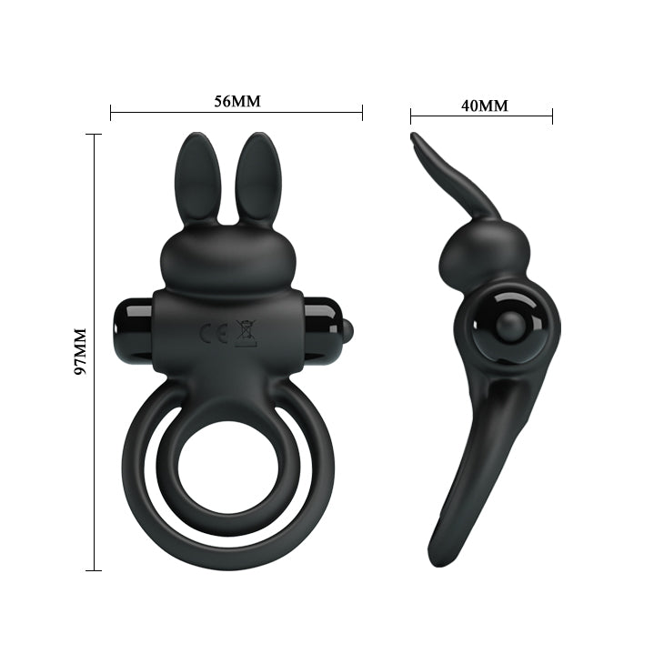 Anillo vibrador Pretty Love Bunny Ring III