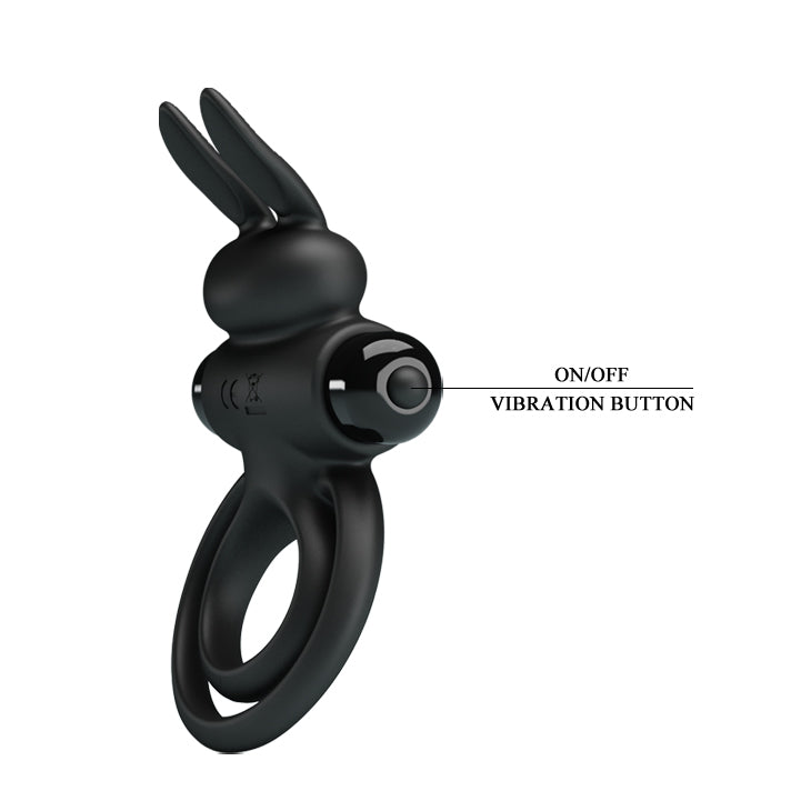 Anillo vibrador Pretty Love Bunny Ring III