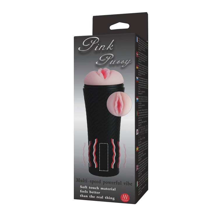 Pink Pussy Vagina Masturbadora Realística con Vibración