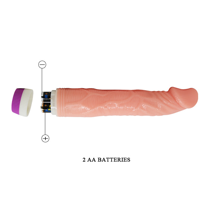 Vibrador Color Piel 22 Cm