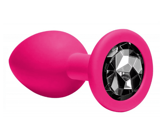 Plug de Silicona con Joya - Chico