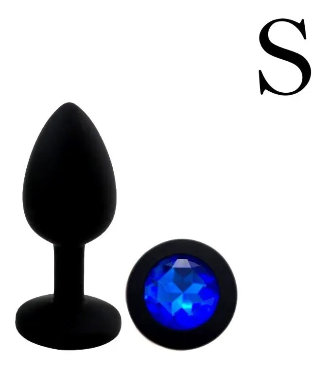 Plug de Silicona con Joya - Chico