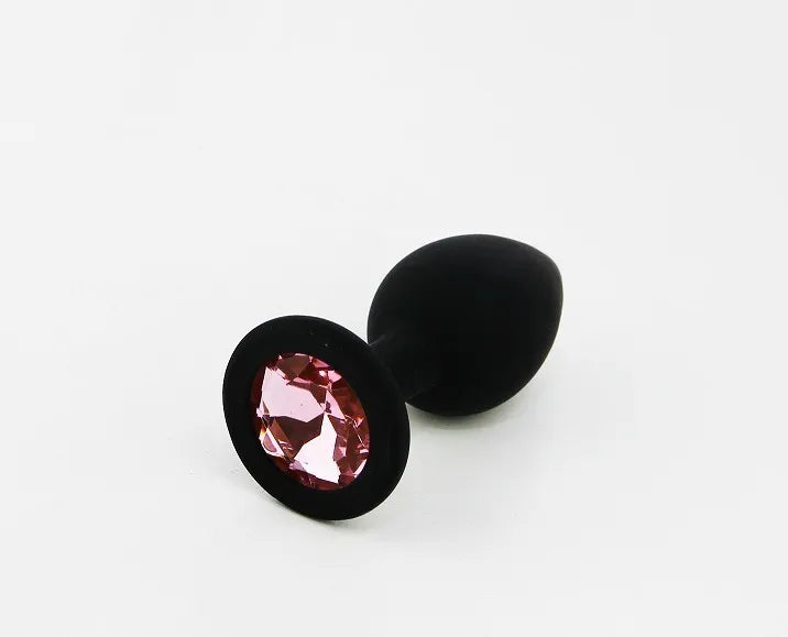 Plug de Silicona con Joya - Chico