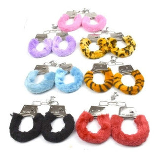 Esposas Con Peluche Varios Colores