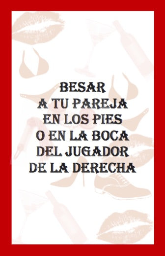 Juego de Cartas Eróticas Preámbulo