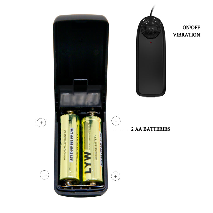 Vibrador con Ventosa Super Rota Dong 14.5 cm