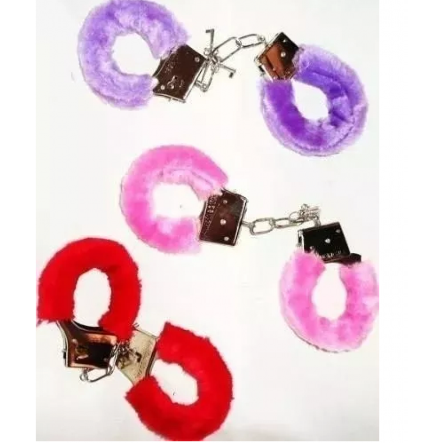 Esposas Con Peluche Varios Colores