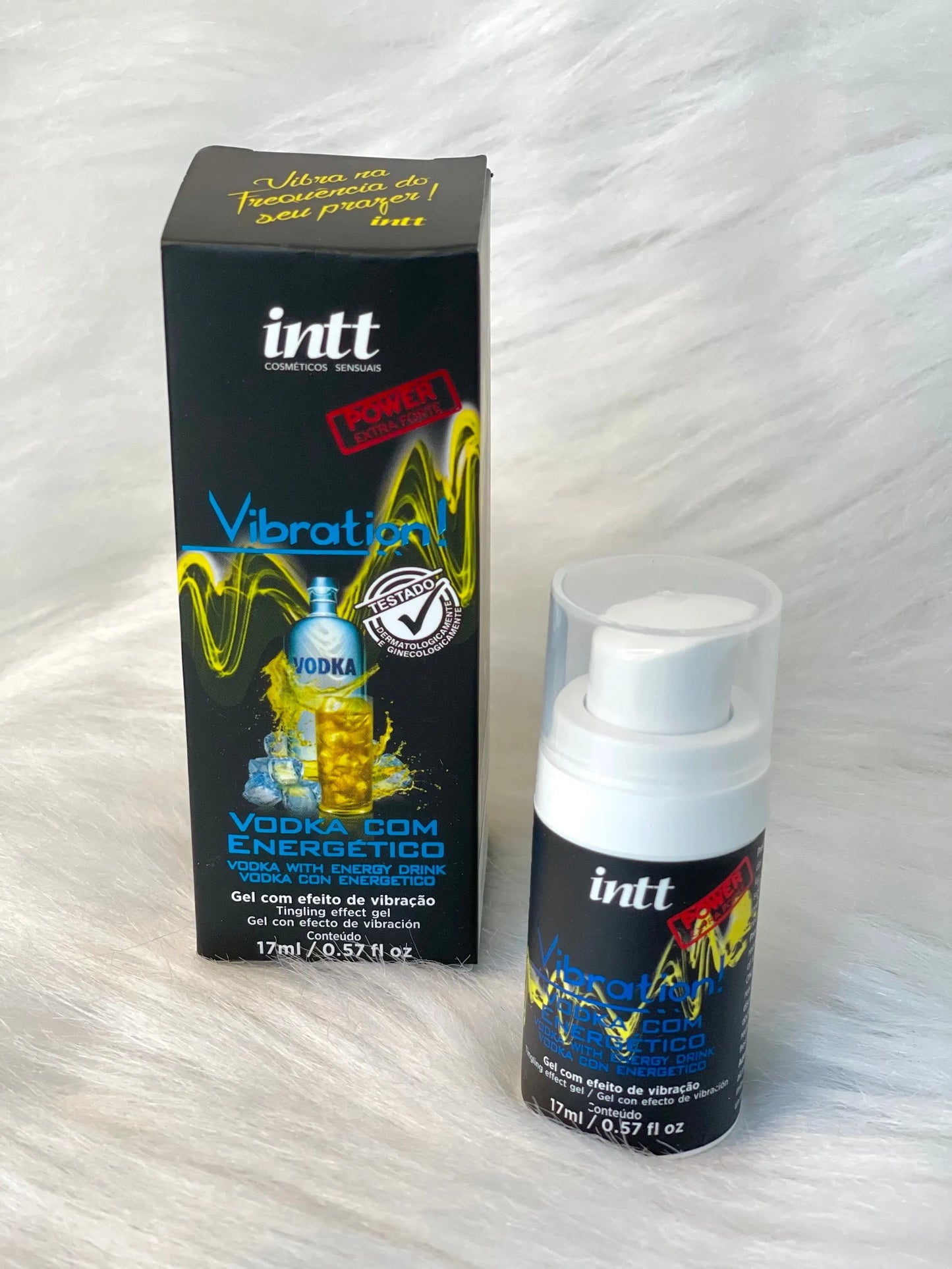 Intt Vibration POWER Vodka - Gel Vibrador EXTRA FUERTE