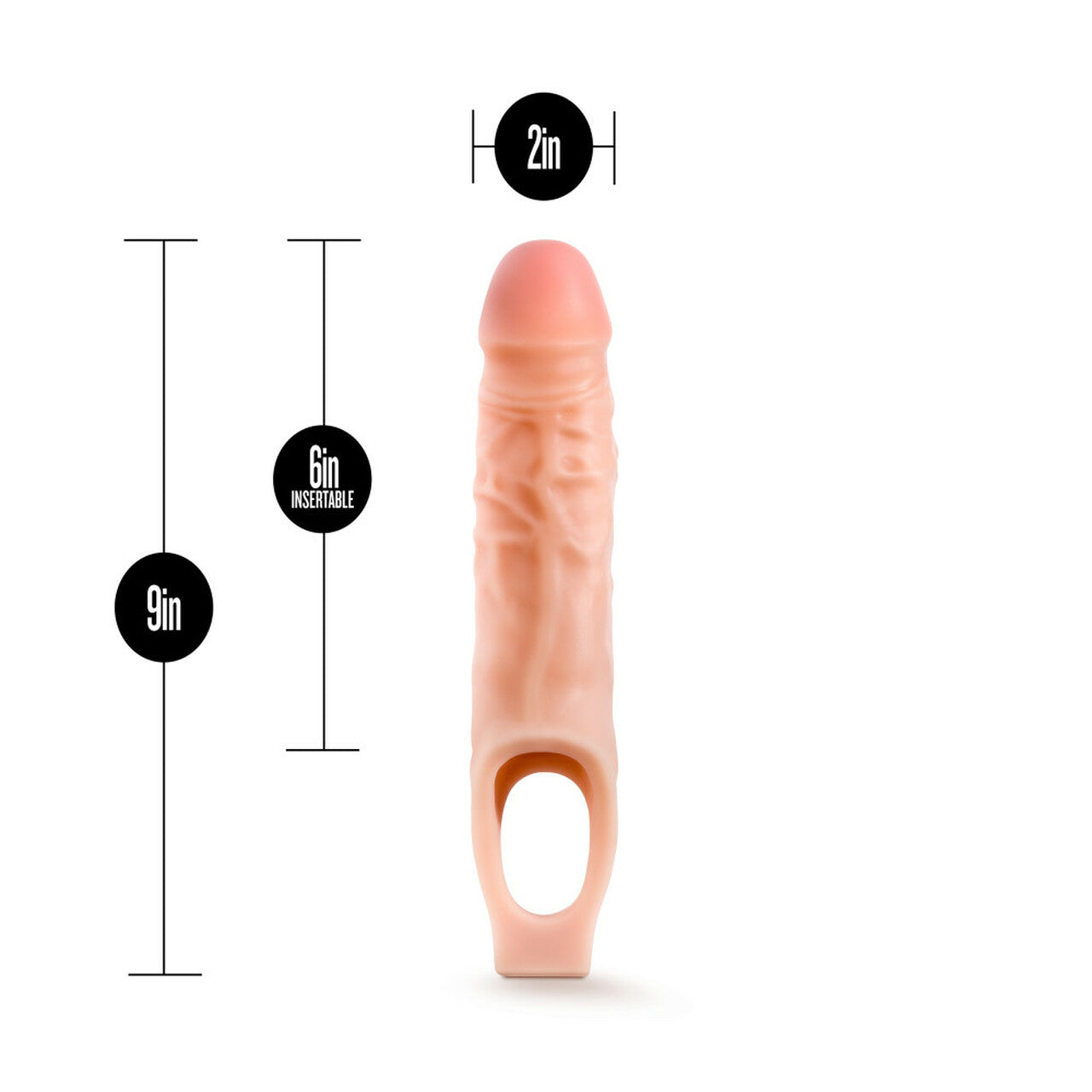 Funda Extensora de Pene Performance 9 pulgadas