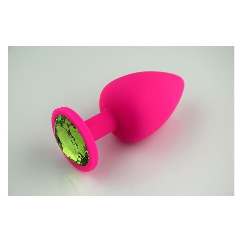 Plug de Silicona con Joya - Chico