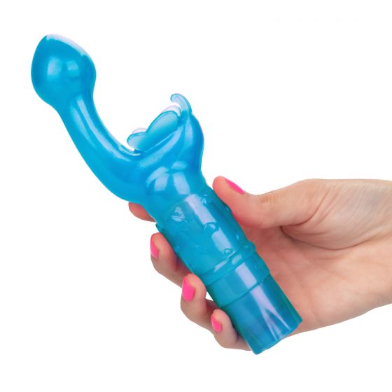 Vibrador estimulador Punto-G y Clitoris Butterfly Kiss