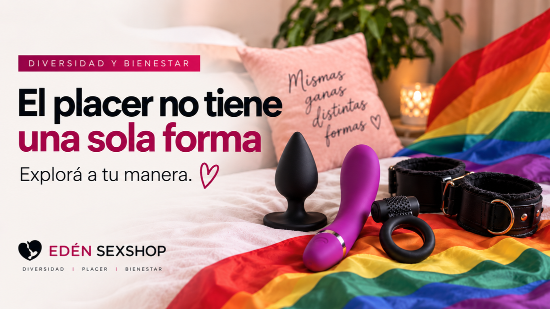 El placer no tiene una sola forma - diversidad, bienestar íntimo y juguetes sexuales en Edén Sex Shop