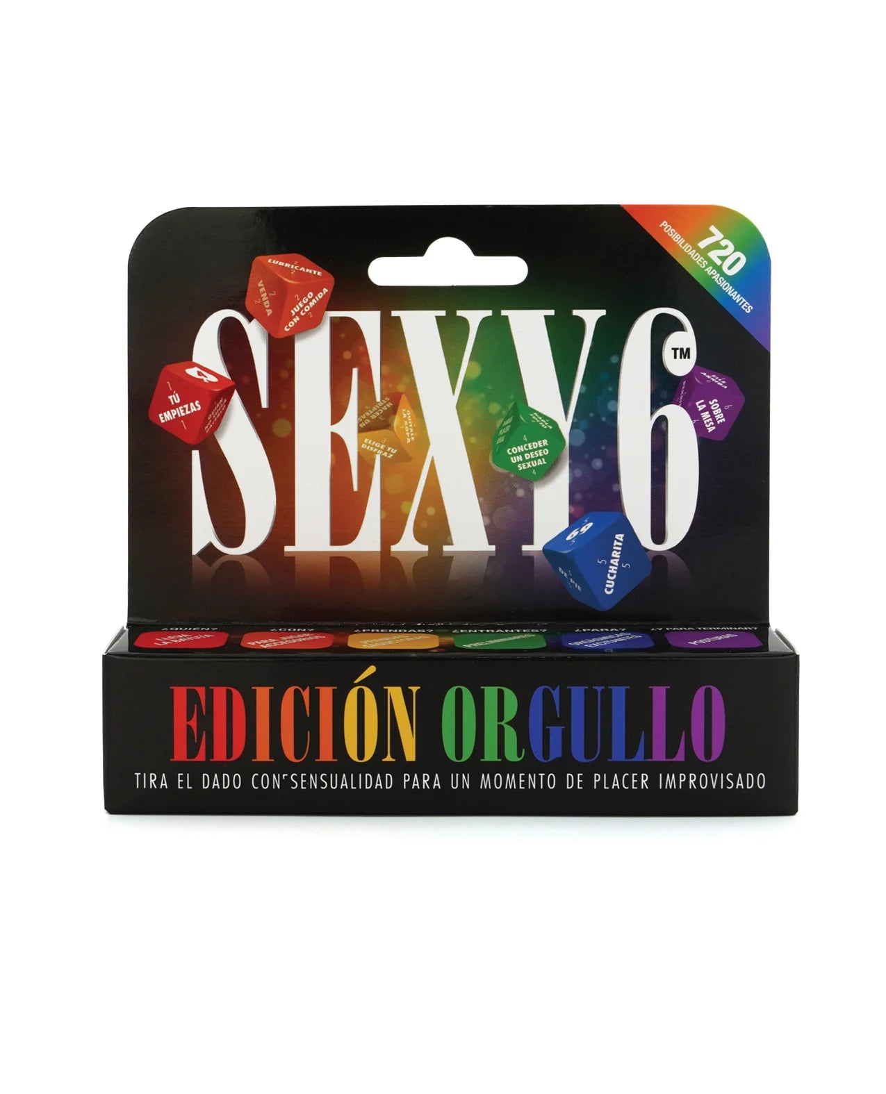 Dados Juego Previo Sexy 6 EDICION ORGULLO