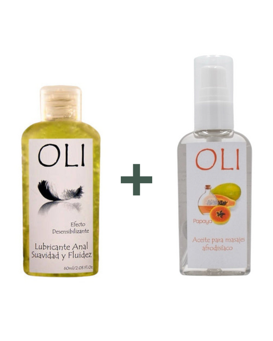 Kit Combo Relax Gel Anal y Aceite