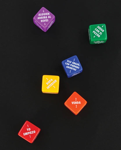 Dados Juego Previo Sexy 6 EDICION ORGULLO