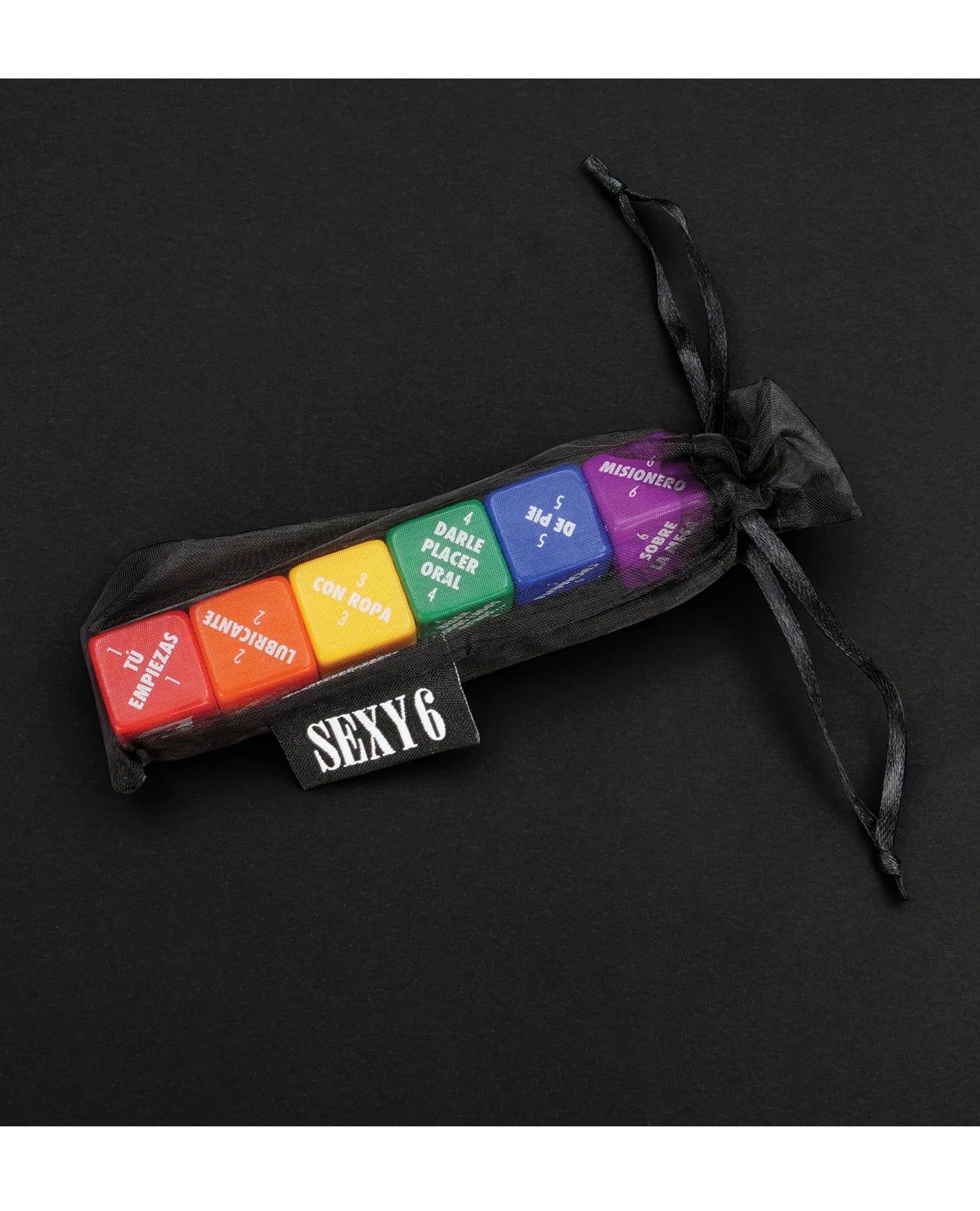 Dados Juego Previo Sexy 6 EDICION ORGULLO