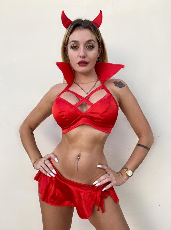Fantasía Disfraz Diablita Pasionel