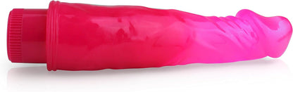 Vibrador 8" VIBRATING JELLY DONG Top Cat