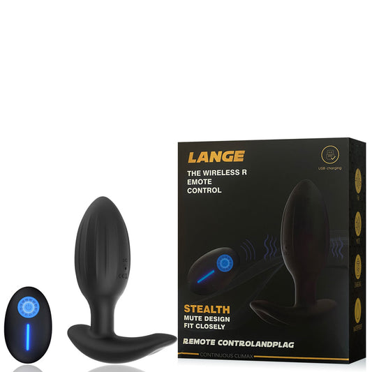 Plug Anal Vibrador Recargable